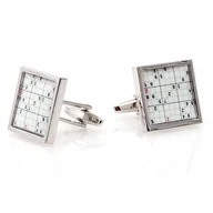 Spinki do mankietów i krawatów - Spinki do mankietów Sudoku X2 - miniaturka - grafika 1