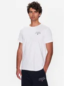 Koszulki męskie - Tommy Hilfiger T-Shirt UM0UM02916 Biały Regular Fit - miniaturka - grafika 1