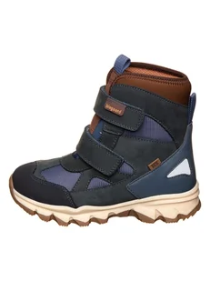 bisgaard Botki w kolorze granatowo-brązowym - Botki damskie - miniaturka - grafika 1