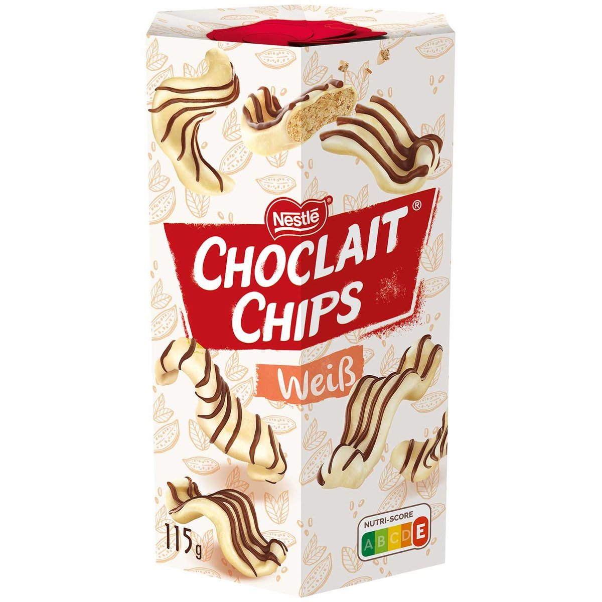 CHOCLAIT CHIPS WEISS z Niemiec