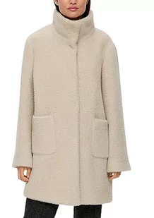 s.Oliver BLACK LABEL Damski płaszcz outdoorowy, brązowy, 38 - Płaszcze damskie - miniaturka - grafika 1