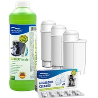 Akcesoria i części do ekspresów do kawy - Zestaw do Ekspresów Philips AL-Inte+ 3szt, Cleaneo 10tab, Verde750ml - miniaturka - grafika 1