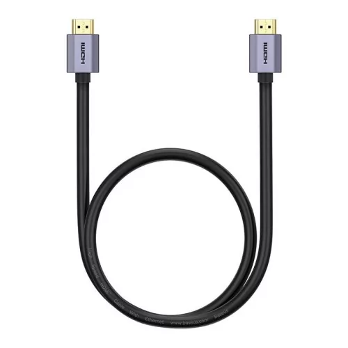 Baseus High Definition Series kabel HDMI 2.0 4K 60Hz 1m czarny (WKGQ020001)