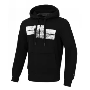 Bluza z kapturem Pit Bull Seria Regular Classic Logo '24 - Czarna - Odzież taktyczna i umundurowanie - miniaturka - grafika 1