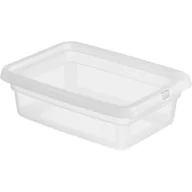 Pudła i pojemniki do przechowywania - Pudełko z pokrywką 1 l 14 x 6 x 19 cm Spaceo - miniaturka - grafika 1