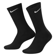 Skarpetki męskie - Skarpety za kostkę NIKE NIKE EVERYDAY CUSHIONED SX7666-010 – Czarny - miniaturka - grafika 1