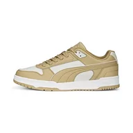 Trampki męskie - PUMA Męskie trampki Rbd Game Low, Vapor szare prażone migdałowe Puma Gold, 36 EU - miniaturka - grafika 1