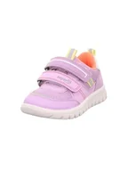 Buty dla dziewczynek - Superfit Dziewczęce Sport7 Mini Sneakersy, Fioletowy pomarańczowy 8530, 23 EU - miniaturka - grafika 1