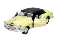 Samochody i pojazdy dla dzieci - WELLY OLD TIMER 1953 BUICK SKYLARK BEŻOWY Z DACHEM 1:34 43664 - miniaturka - grafika 1