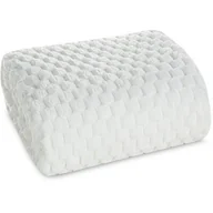 Koce - Koc 130 x 160 Flanelowy Design Cindy6 Biały - miniaturka - grafika 1