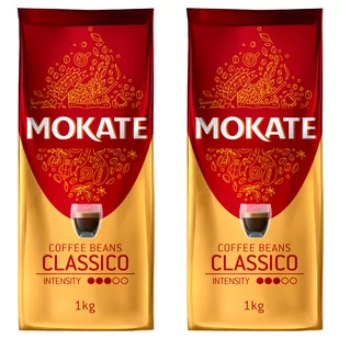 Zestaw 2kg Kawy ziarnistej Mokate Classico - Kawa - miniaturka - grafika 1