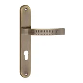 Klamki - Metal-Bud Klamka z szyldem Astra patyna - miniaturka - grafika 1