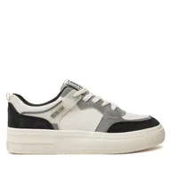Sneakersy damskie - Sneakersy Big Star Shoes OO274028 Biały - miniaturka - grafika 1