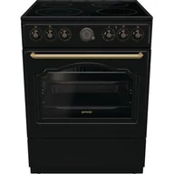 Kuchenki elektryczne - Gorenje Retro GECS6B70CLB - miniaturka - grafika 1