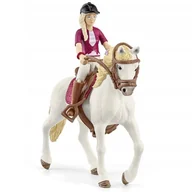 Figurki dla dzieci - Schleich Horse Club - Sofia i Blossom, klacz andaluzyjska, zestaw figurek dla dzieci 5+ - miniaturka - grafika 1