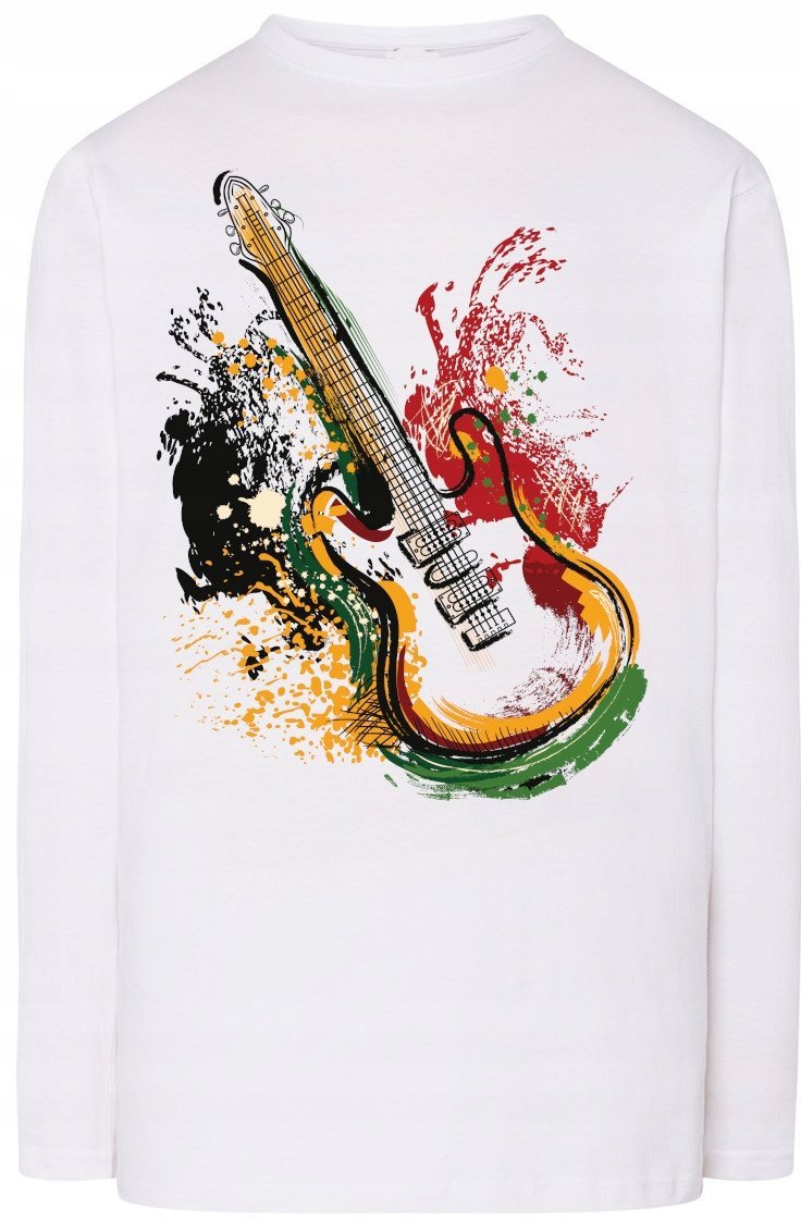 Gitara Elektryczna Bluza Longsleeve Rozm.S