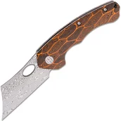 Scyzoryki - Bestech SKIRMISH Damascus G10 Czarny+Pomarańczowy BL07D - miniaturka - grafika 1
