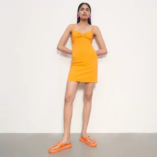 Sukienki - Reserved Sukienka mini - Pomarańczowy - grafika 1