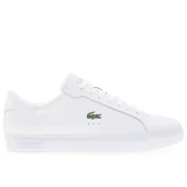 Buty sportowe męskie - Buty męskie Lacoste Powercourt 125 2 SMA 749SMA0081-21G - białe - miniaturka - grafika 1