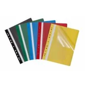 Teczki i skoroszyty - Bantex Skoroszyt z perforacją EVO A4 szary 25 szt HAME0638 - miniaturka - grafika 1