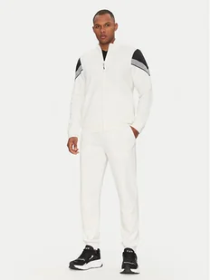 EA7 Emporio Armani Dres 7M000268 AF12451 U0005 Biały Regular Fit - Dresy męskie - miniaturka - grafika 1