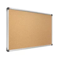 Biuro i firma OUTLET - OUTLET Tablica korkowa (rama aluminiowa) 100x80 cm - miniaturka - grafika 1