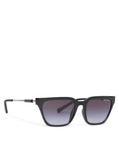 Armani Exchange Okulary przeciwsłoneczne 0AX4158S 81588G Czarny - Okulary przeciwsłoneczne - miniaturka - grafika 1