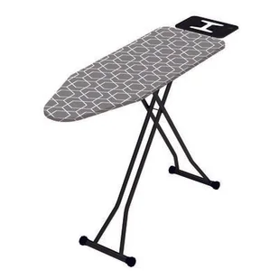 Deska do prasowania ELENA 38 x 110 cm brązowo-biała - Deski do prasowania - miniaturka - grafika 1