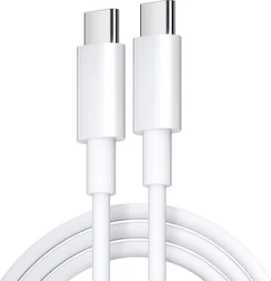 Kabel USB Apple Kabel Oryginalny Apple Usb-C Do Usb-C Do Iphone 15, 15 Pro, 15 Pro Max Przewód 1M Muf72Zm/A Biały - Kable USB - miniaturka - grafika 1