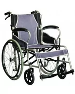 Wózki inwalidzkie - Wózek inwalidzki stalowy, ultralekki (AT52301) - miniaturka - grafika 1