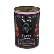 Mokra karma dla psów - FITMIN karma mokra dla szczeniąt z wołowiną 400g - miniaturka - grafika 1