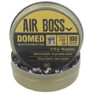 Amunicja do wiatrówek - Apolo - Śrut do wiatrówki Air Boss Domed - .30 / 7.62 mm - 100 szt - E30201 - miniaturka - grafika 1