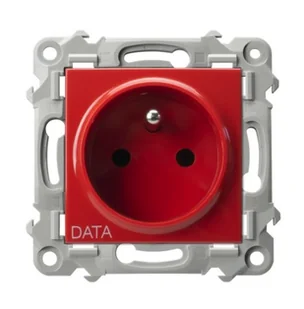 Ospel Gniazdo z/u DATA SZAFIR - Gniazdka elektryczne - miniaturka - grafika 1