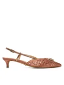 Sandały damskie - Guess Sandały FLPJSY SAT05 Różowy - miniaturka - grafika 1