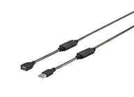 Kable USB - Kabel USB VivoLink USB A USB A M/Ż 15m PROUSBAAF15 - miniaturka - grafika 1