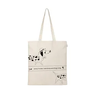 Torebki damskie - Eco Right Aesthetic Canvas Tote Bag dla kobiet, urocza, modna i wielokrotnego użytku, bawełniana torba do szkoły, na zakupy, siłownię, bibliotekę i plażę, idealna na groceries, 10 sztuk w opakowaniu - miniaturka - grafika 1