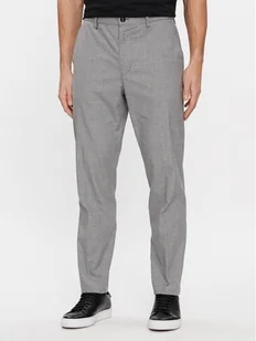 Boss Spodnie materiałowe Perin 50509579 Szary Slim Fit - Spodnie męskie - miniaturka - grafika 1