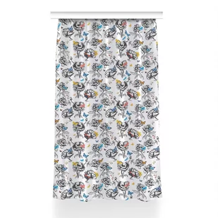 Gotowa zasłona na kółka Motyle do pokoju 150x240, Fabricsy - Zasłony - miniaturka - grafika 1