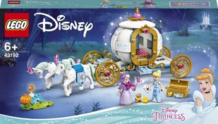LEGO Disney Princess Królewski powóz Kopciuszka 43192 - Klocki - miniaturka - grafika 1