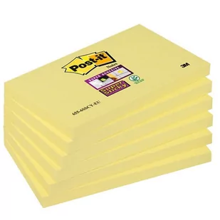 Notes samoprzylepny 127x76mm 90 kartek 655-12SSCY-EU żółty 3M POST-IT /3M-70005197903/ - Etykiety samoprzylepne i bloki etykiet - miniaturka - grafika 1