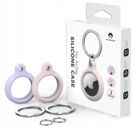 Pozostałe akcesoria do telefonów - Etui Brelok Tech-Protect Apple Airtag Zestaw 2Szt - miniaturka - grafika 1