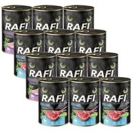 Mokra karma dla kotów - RAFI Cat Adult Sterilised Mix Smaków 12x400g - miniaturka - grafika 1