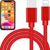 Kable USB - Kabel Lightning Do Iphone 12 11 Xs Xr X 8 7 6 5 1M - miniaturka - grafika 1