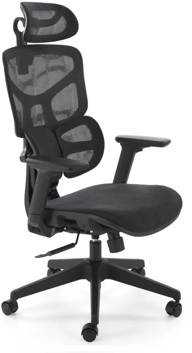 Fotel biurowy MACAR czarny HALMAR