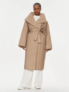 Calvin Klein Kurtka przejściowa K20K206767 Brązowy Relaxed Fit - Kurtki damskie - miniaturka - grafika 1