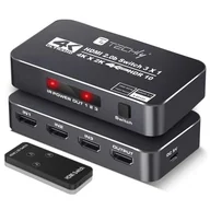 Inne akcesoria audio-wideo - Techly IDATA HDMI2-4K3160B przełącznik wideo HDMI - miniaturka - grafika 1
