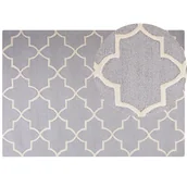 Dywany - Dywan Wełniany 160 X 230 Cm Szary Silvan - miniaturka - grafika 1