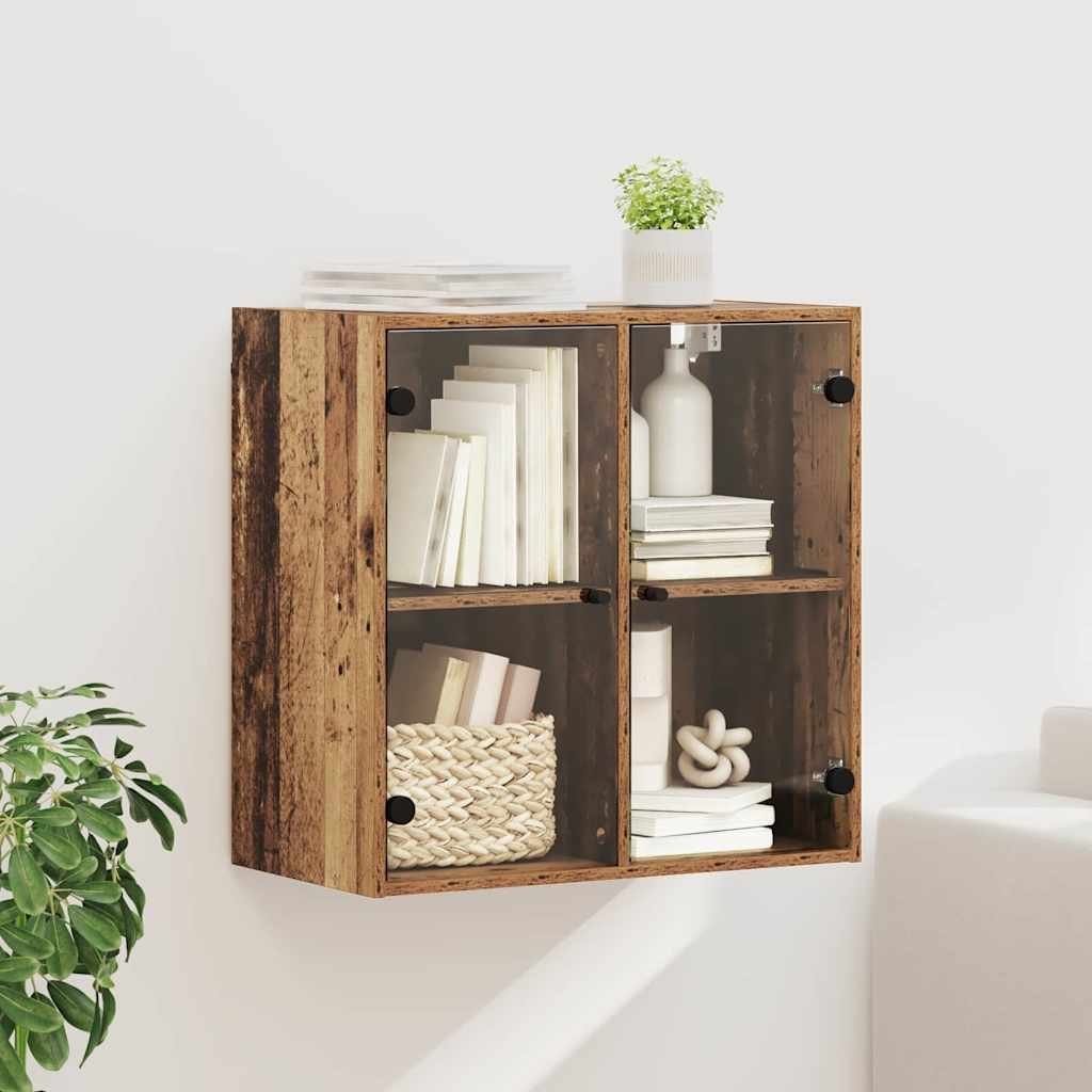 vidaXL vidaXL Szafka ścienna Stare drewno 68 x 37 x 68,5 cm