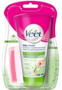 Depilacja - Veet krem do depilacji pod prysznic dla skóry suchej, 135 ml + gąbka - miniaturka - grafika 1