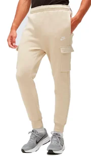 Męskie Spodnie Cargo Nike Taper Leg Sneaker Length Club CD3129-206 L - Spodnie sportowe męskie - miniaturka - grafika 1